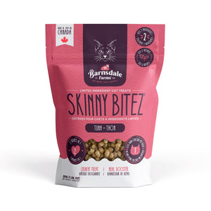 Barnsdale Farms Tuna Skinny Bitez Cat Treats, 30 gr., Made in Canada
