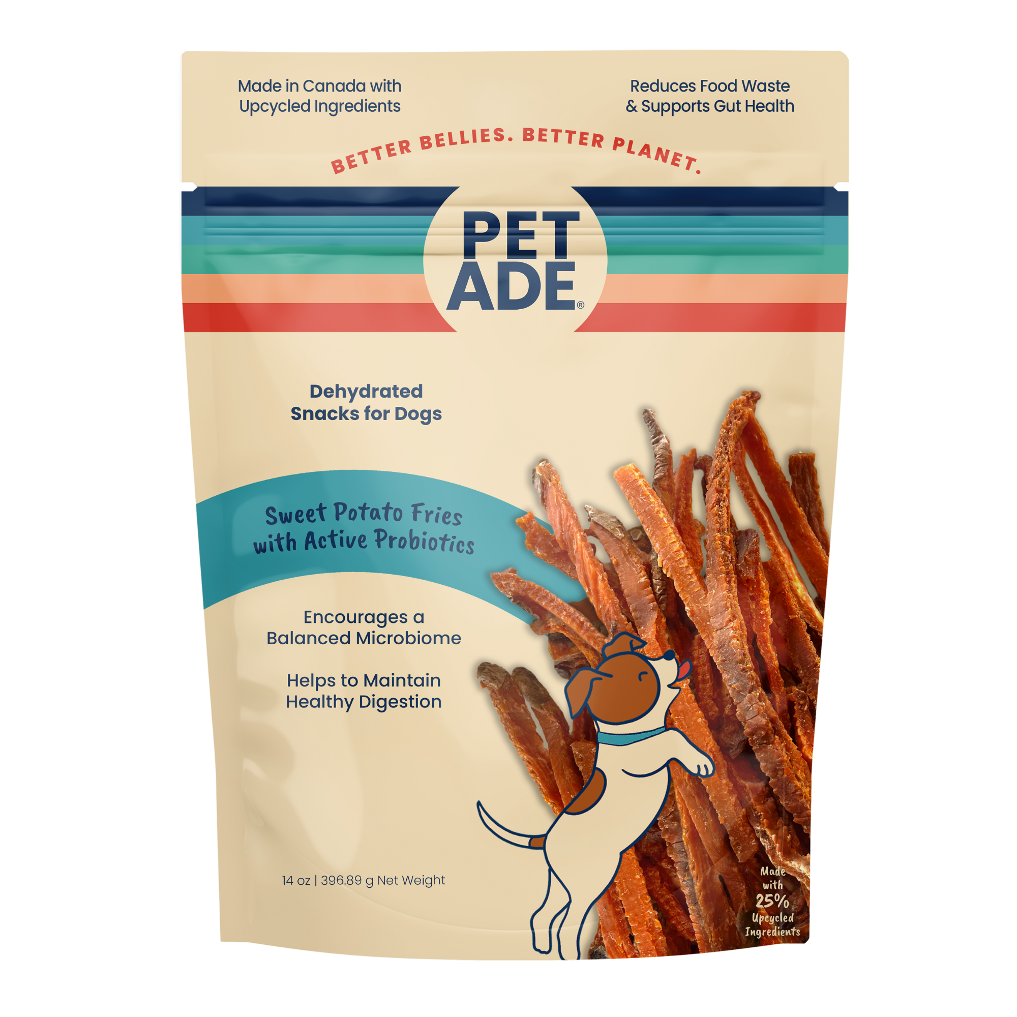 Sweet Potato Fries with Active Probiotics