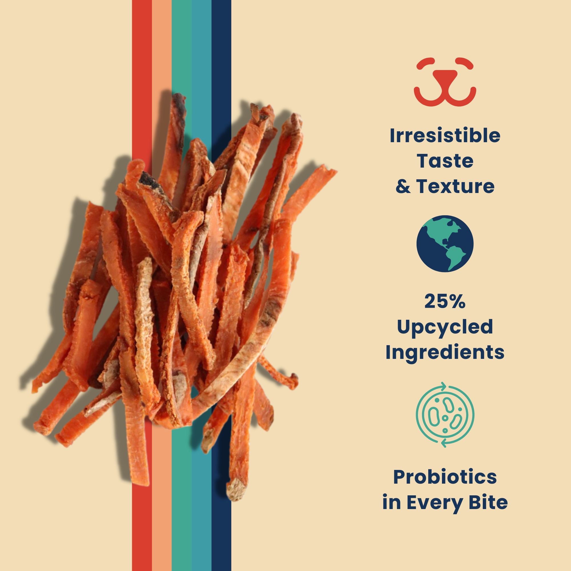 Sweet Potato Fries with Active Probiotics