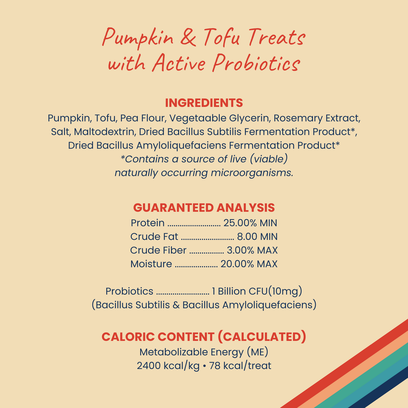 Pumpkin & Tofu Recipe with Active Probiotics